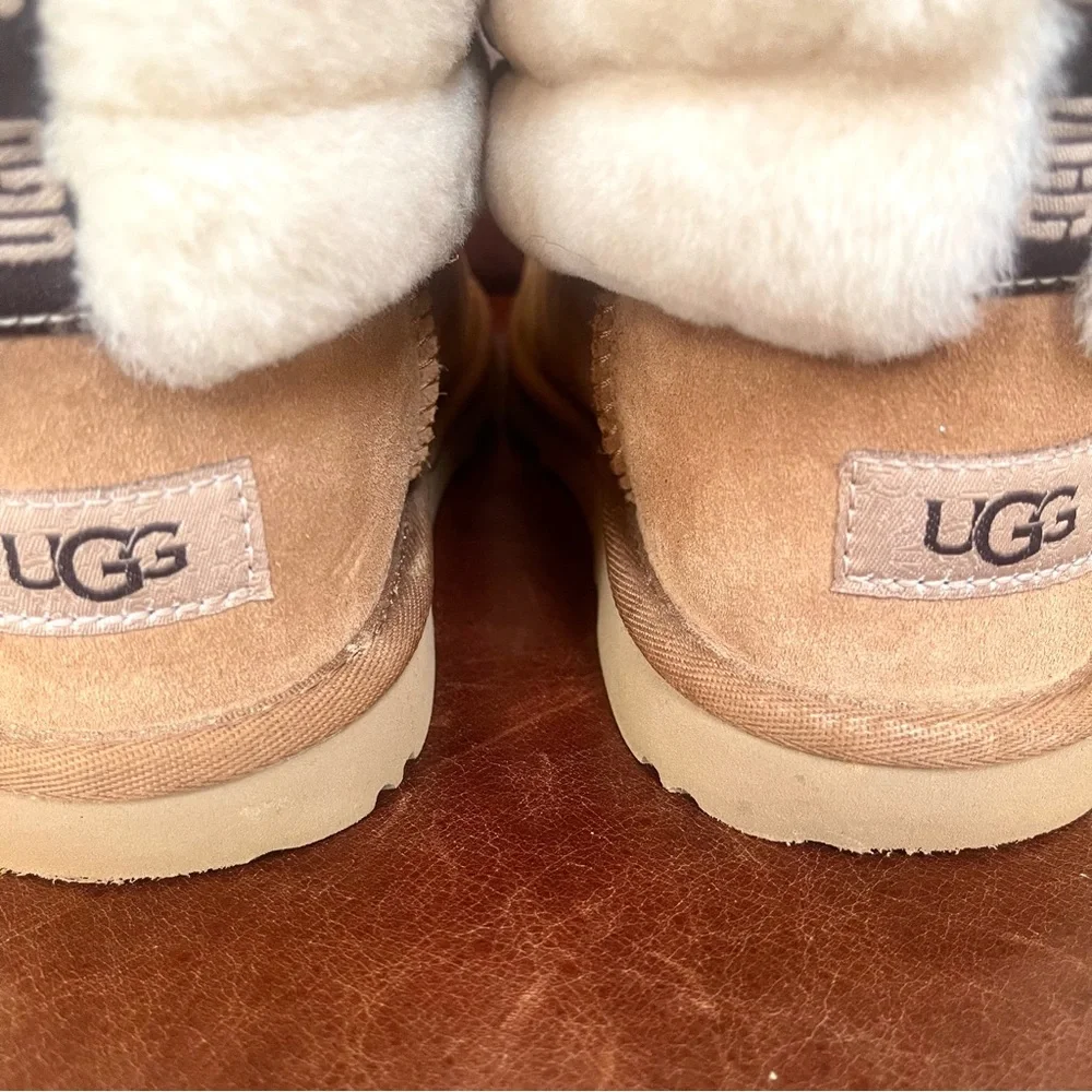UGG Fluff Mini Quilted Boots - Picture 12 of 16